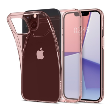 Spigen Crystal Flex Apple iPhone 13 mini Rose Crystal tok, rózsaszín-átlátszó tok és táska