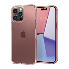 Spigen Crystal Flex Apple iPhone 14 Pro tok, Rose Crystal, rózsaszín-átlátszó tok és táska