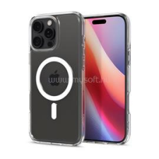 Spigen CRYSTAL HYBRID szilikon telefonvédő (ütésállóság, műanyag keret, MagSafe) ÁTLÁTSZÓ (ACS08032) tok és táska