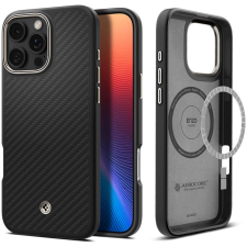 Spigen Enzo Aramid Black Natural iPhone 16 Pro tok (ACS08508) tok és táska