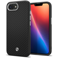 Spigen Enzo Aramid Matte Black iPhone 16e MagSafe tok tok és táska