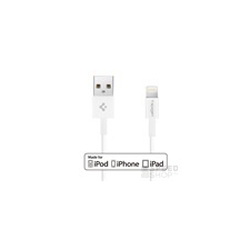 Spigen Essential C10LS Apple iPhone Lightning adatkábel, fehér, MFI kábel és adapter