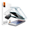 Spigen EZ FIT HD képernyővédő üveg 2db (2.5D, betekintés védelem, 0.2mm, 9H + segédkeret) ÁTLÁTSZÓ (AGL09335)