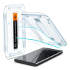 Spigen EZ FIT HD képernyővédő üveg 2db (2.5D, tokbarát, ultravékony, 0.2mm, 9H + segédkeret) ÁTLÁTSZÓ Samsung Galaxy S24 Ultra (SM-S928)