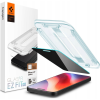 Spigen Glas.tR EZ Fit HD Apple iPhone 16 Pro Max Privacy tempered kijelzővédő fólia felhelyező kerettel (1db) (AGL07915)