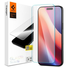 Spigen GLAS.TR SLIM edzett üveg iPhone 15/16 mobiltelefon kellék
