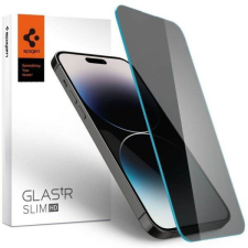 Spigen Glas.TR Slim iPhone 14 Pro Max Privacy edzett üveg képernyővédő fólia mobiltelefon kellék