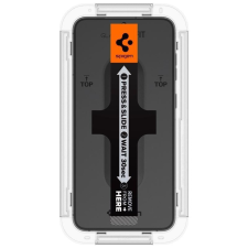 Spigen Glass EZ Fit Samsung Galaxy S23 edzett üveg kijelzővédő 2db (AGL05958) mobiltelefon kellék