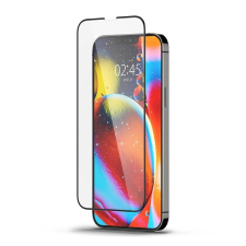 Spigen Glass FC Apple iPhone 13 Pro Max Tempered kijelzővédő fólia, fekete mobiltelefon kellék
