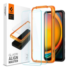 Spigen Glass tR AlignMaster Galaxy Xcover 7 kijelzővédő (AGL07581) (AGL07581) mobiltelefon kellék