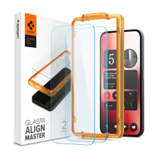 Spigen Glass tR AlignMaster Nothing Phone (2a) 2 Pack  AGL07681 mobiltelefon kellék