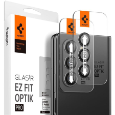 Spigen Glass tR EZ Fit Optik Pro 2 Pack Black Samsung Galaxy Z Fold5 mobiltelefon kellék