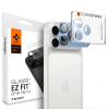 Spigen Glass Tr EZ Fit Optik Pro XL iPhone 18 Pro kameravédő fólia - világoskék, 1 db