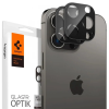 Spigen GlastR Optic kameravédő lencse iPhone 15 Pro/15 Pro Max/14 Pro/14 Pro Max 2db fekete