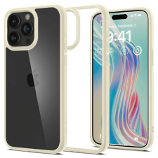 Spigen iPhone 15 Pro Case Ultra Hybrid Mute Beige tok és táska