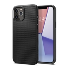 Spigen Liquid Air Apple iPhone 12 Pro Matte Black tok (fekete) tok és táska