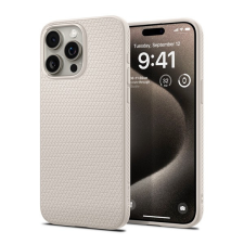 Spigen Liquid Air Apple iPhone 15 Pro Max tok, Matte White, fehér tok és táska