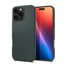 Spigen Liquid Air Apple iPhone 16 Pro tok Abyss Green, zöld tok és táska