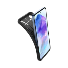 Spigen Liquid Air Galaxy A55 5G tok fekete (ACS07526) tok és táska
