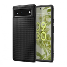 Spigen Liquid Air Google Pixel 6 tok matt fekete (ACS03436) (ACS03436) mobiltelefon kellék