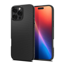 Spigen Liquid Air iPhone 16 Pro Max tok Matte Black fekete ACS07988 tok és táska