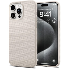 Spigen Liquid Air Natural Titanium iPhone 15 Pro tok tok és táska