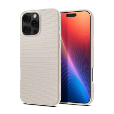 Spigen liquid air szilikon telefonvédő (ütésállóság, légpárnás sarok, rombusz) bézs acs07991 tok és táska
