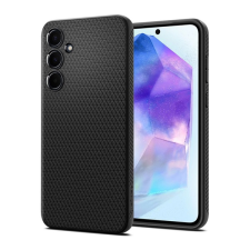 Spigen liquid air szilikon telefonvédő (ütésállóság, légpárnás sarok, rombusz) fekete acs07526 tok és táska