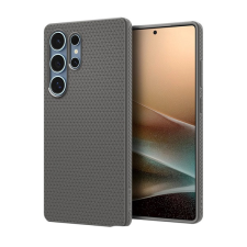 Spigen liquid air szilikon telefonvédő (ütésállóság, légpárnás sarok, rombusz) sötétszürke acs08954 tok és táska