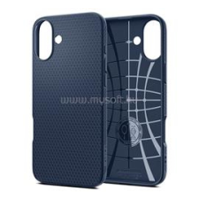 Spigen LIQUID AIR szilikon telefonvédő (ütésállóság, légpárnás sarok, rombusz) SÖTÉTKÉK (ACS08067) tok és táska