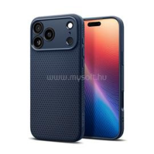 Spigen LIQUID AIR szilikon telefonvédő (ütésállóság, légpárnás sarok, rombusz) SÖTÉTKÉK (ACS10266) tok és táska
