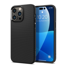 Spigen Liquid Air ütésálló hátlap (Apple iPhone 14 pro, fekete) tok és táska