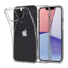 Spigen Liquid Crystal Apple iPhone 13 tok, Crystal Clear, átlátszó tok és táska