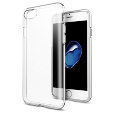 Spigen Liquid Crystal Apple iPhone 7 hátlaptok Crystal Clear (042CS20435) tok és táska
