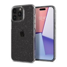 Spigen Liquid Crystal Glitter Apple iPhone 15 Pro tok, csillámos átlátszó tok és táska
