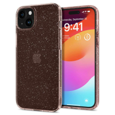 Spigen Liquid Crystal Glitter Rose Quartz iPhone 15 Plus tok és táska