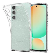 Spigen LIQUID CRYSTAL GLITTER szilikon telefonvédő (ütésállóság, légpárnás sarok, csillámporos) ÁTLÁTSZÓ (ACS08617) tok és táska