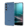 Spigen LIQUID CRYSTAL GLITTER szilikon telefonvédő (ütésállóság, légpárnás sarok, csillámporos) ÁTLÁTSZÓ Samsung Galaxy S25 (SM-S931)