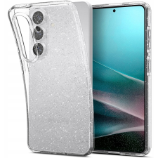 Spigen Liquid Crystal Glitter tok Samsung Galaxy S26 átlátszó-Crystal Quartz SP113179 (SP113179) tok és táska