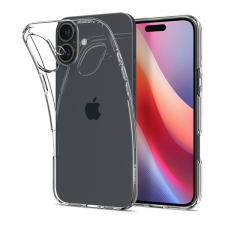 Spigen Liquid Crystal iPhone 16 tok, Crystal Clear átlátszó ACS08190 tok és táska