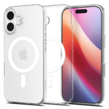 Spigen LIQUID CRYSTAL MAG MAGSAFE iPhone 17 készülékhez tok átlátszó/fehér tok és táska