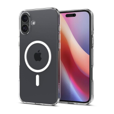 Spigen Liquid Crystal MagFit Apple iPhone 16 Plus Crystal Clear MagSafe tok, átlátszó tok és táska