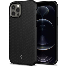 Spigen MagArmor iPhone 12/12 Pro fekete tok tok és táska