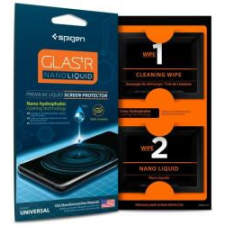 Spigen Nano Liquid kijelzővédő , karcálló védőfólia folyadék, minden készülékhez, Spigen Glastr Nano Liquid mobiltelefon kellék