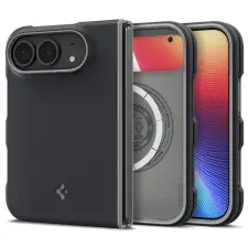 Spigen Nano Pop iPhone 18 Fold MagSafe tok - Black Sesame tok és táska