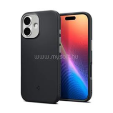 Spigen NANO POP szilikon telefonvédő (kameravédő, MagSafe) FEKETE (ACS09992) tok és táska