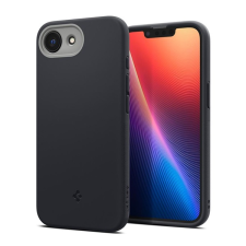 Spigen NANO POP szilikon telefonvédő (kameravédő, MagSafe) FEKETE Apple iPhone 16e tok és táska