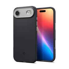 Spigen NANO POP szilikon telefonvédő (kameravédő, MagSafe) FEKETE Apple iPhone Air (ACS09933) (ACS09933) tok és táska