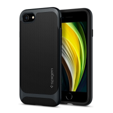 Spigen Neo Hybrid Apple iPhone SE(2020)/8/7 Metal Slate tok, fekete tok és táska