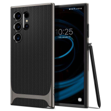 Spigen Neo Hybrid tok Samsung Galaxy S24 Ultra - metál szürke tok és táska